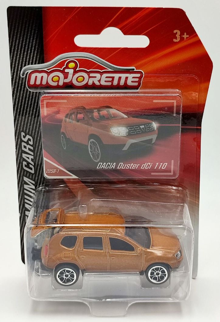 Miniature Majorette Dacia Duster Face Lift - Métallisé Bleu Foncé - Échelle 1:64 - Modèle 2015